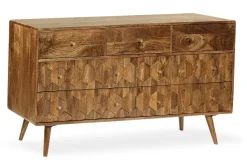 Sideboard 160x80cm 'Kalani' Mango massiv braun lackiert