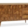 Sideboard 140x79cm 'Kalani' Mango massiv braun lackiert