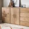 Sideboard 155x80cm "Karo" Wildeiche geölt