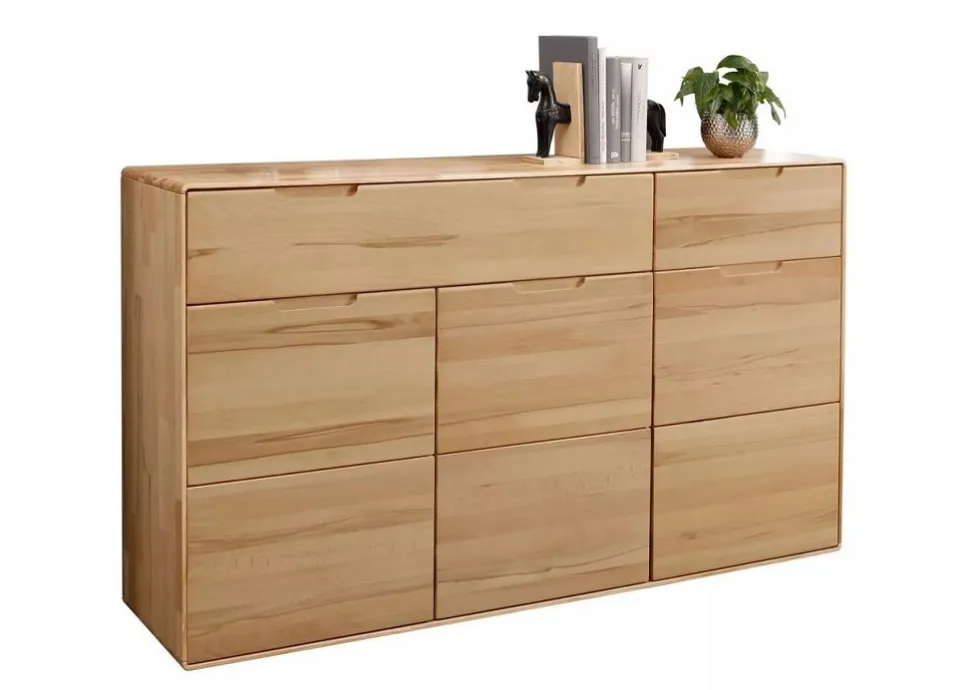 Sideboard 149x91cm "Kent" Kernbuche massiv AV
