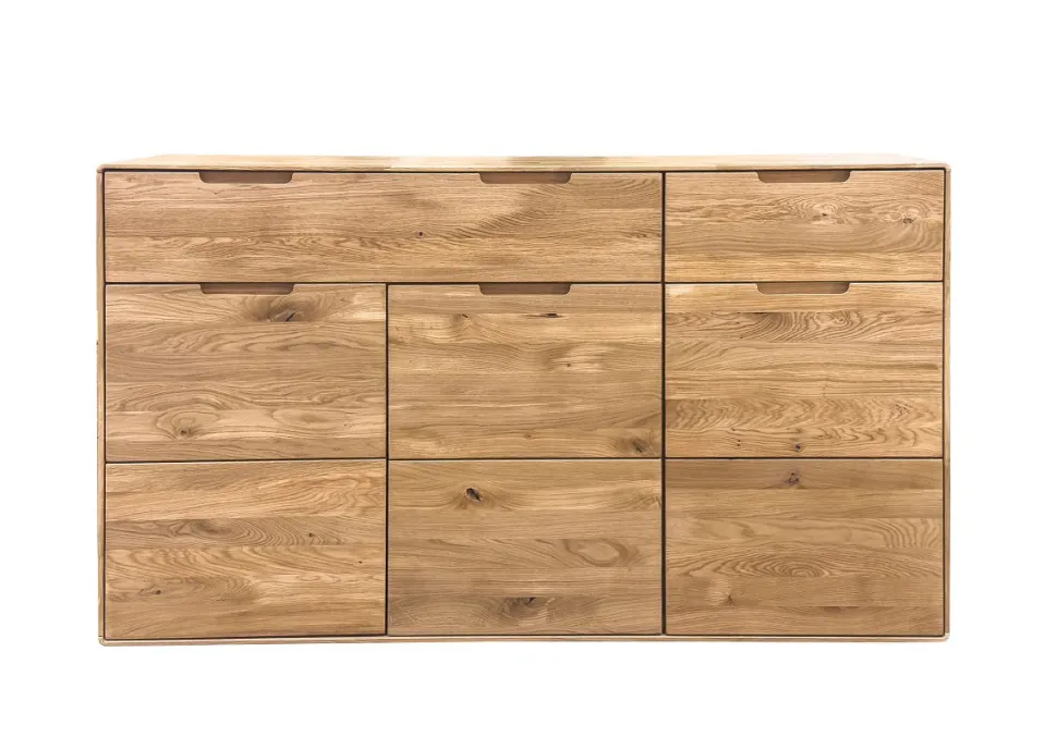 Sideboard 149x91cm "Kent" Wildeiche massiv