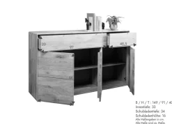 Sideboard 149x91cm