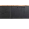 Sideboard 179x85cm "Kuba" Akazie mit Baumkante