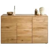 Sideboard 149x91cm "Messina" Wildeiche massiv