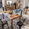 Sideboard 150x90cm 'Metro' Altholz & Eisen