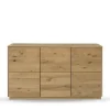 Sideboard 139x80cm 'München' Wildeiche geölt