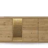 Sideboard 170x80cm 'München' Wildeiche geölt