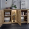 Sideboard 170x80cm 'Monza' Wildeiche geölt