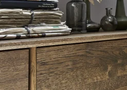 Sideboard 178x78cm 'Queens' Eiche tabac lackiert