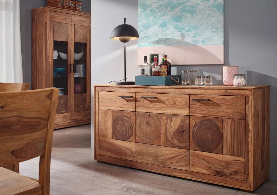 Sideboard 170x83cm "Rio" Sheesham massiv