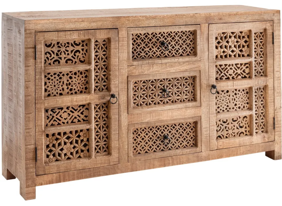 Sideboard 150x85cm 'Shania' Mangoholz massiv