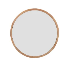 Spiegelschrank 65cm 'Quadro' Akazie massiv