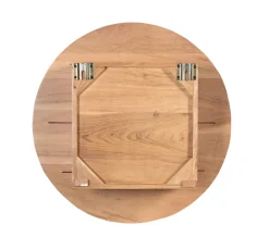 Spiegelschrank 65cm 'Quadro' Akazie massiv