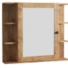 Spiegelschrank 83x73cm 'Ontario' Akazie massiv