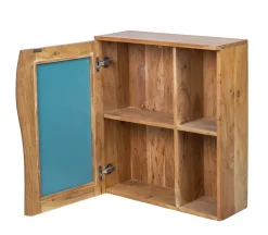 Spiegelschrank 62x70cm 'Wing' Akazie honig massiv