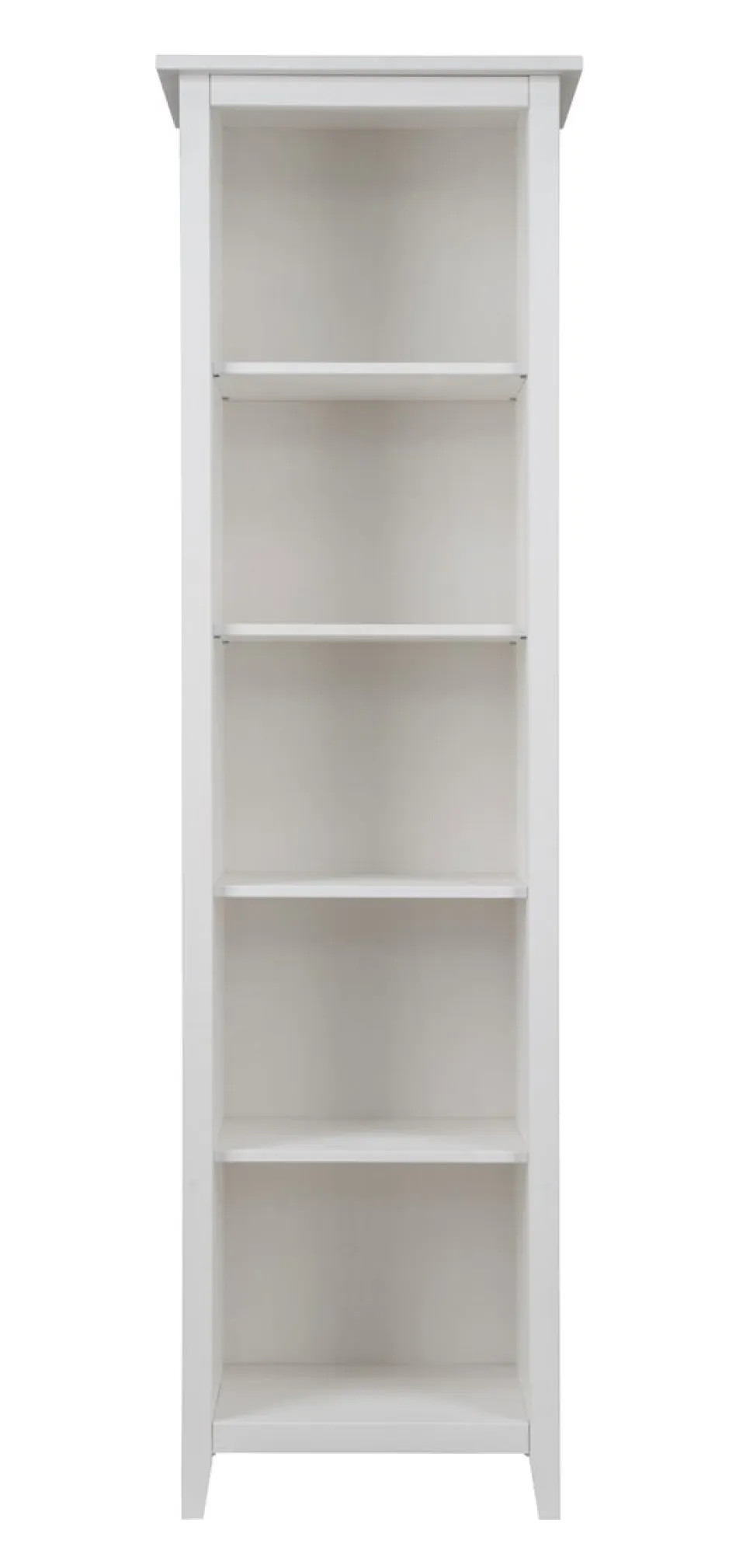 Standregal 58x200cm "Maja" Kiefer massiv weiß lackiert