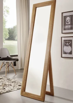 Standspiegel 50x175cm 'Bayreuth' Wildeiche massiv