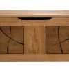 Truhe 80x40cm 'Danzig II' Wildeiche massiv