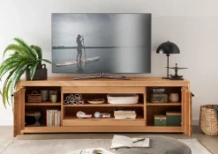 TV Board 200cm 'Danzig' Kernbuche geölt