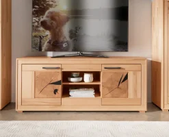 TV Board 150cm 'Danzig' Kernbuche geölt