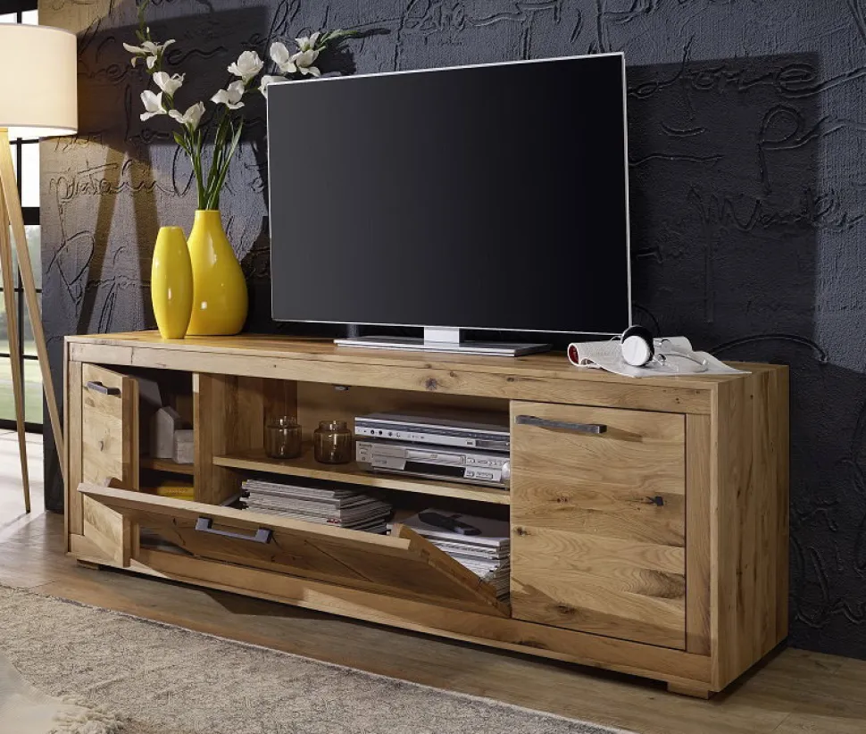 TV Board 178cm 'Danzig' Wildeiche geölt
