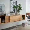 TV Board hängend oder stehend 170cm 'Prag' Wildeiche geölt WZ-0546