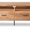 TV Board inkl.Beleuchtung 175x60cm 'Hunter' Akazie massiv