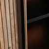 TV Board mit Beleuchtung 175cm 'Atlantic' Akazie massiv