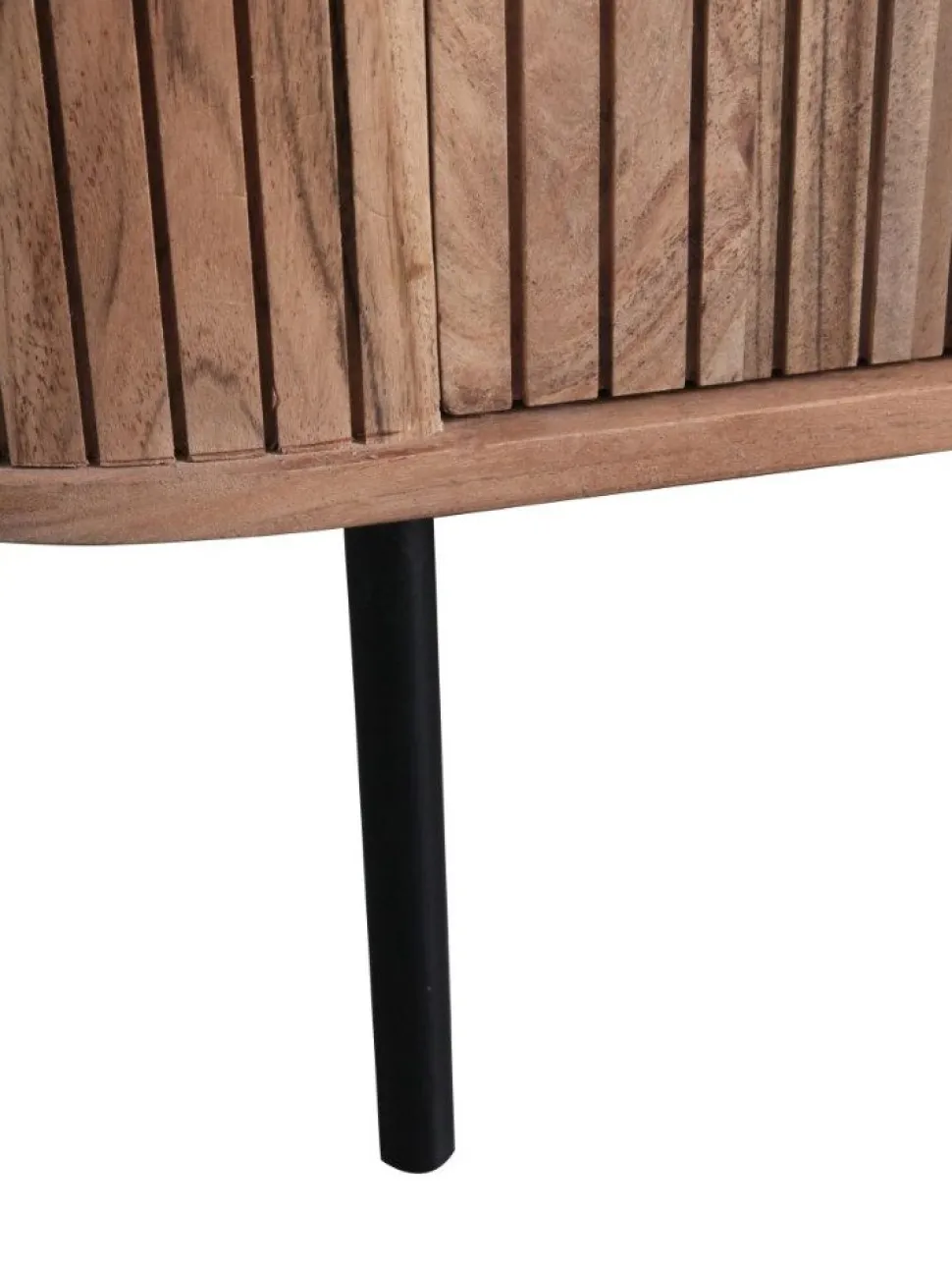 TV Board mit Beleuchtung 175cm 'Atlantic' Akazie massiv