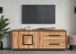 TV Board 2 Schubkästen 145x54cm 