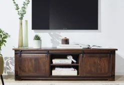 TV Board 160x50cm 'Bayamo' Mango & Eisen