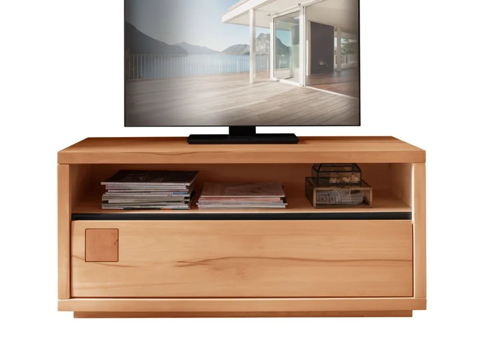 TV Board 120x56cm "Bergamo" Kernbuche geölt WZ-0159