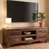 TV Board 140x50cm "Cordoba"' Akazie massiv lackiert