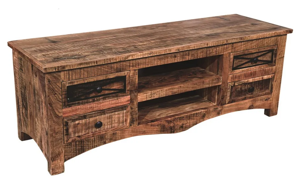 TV Board 140x50cm "Cordoba"' Akazie massiv lackiert