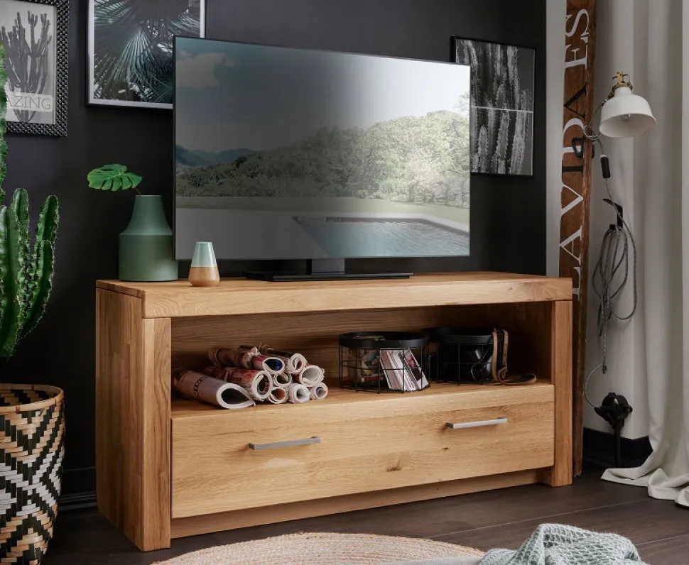 TV Board 118x56cm "Dover" Wildeiche geölt WZ-0169