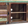 TV Board 152x69cm 'Hawkins' recyceltes Altholz mehrfarbig lackiert