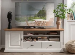TV Board 178x67cm "Jale" Kiefer & Eiche massiv WZ-0622