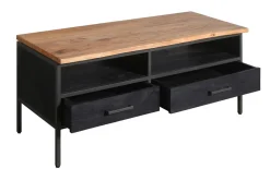 TV Board 127x58cm "Kuba" Akazie mit Baumkante
