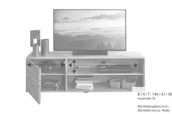 TV Board 149x47cm 