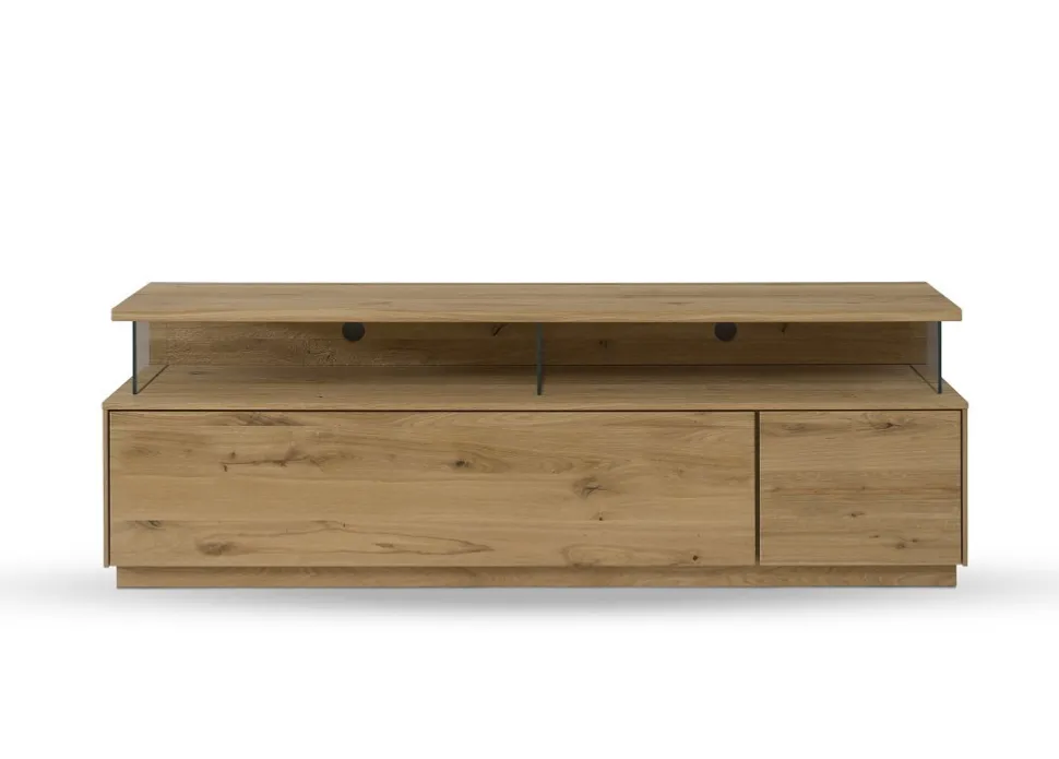 TV Board 170x56cm 'München' Wildeiche geölt