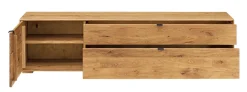TV Board 200x50cm 'Montana' Wildeiche geölt