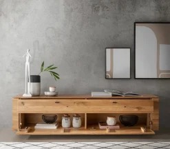 TV Board 179x47cm "Savona" Wildeiche geölt