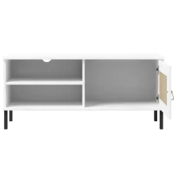 TV Board 105x47cm 'Seattle' Kiefer massiv weiß