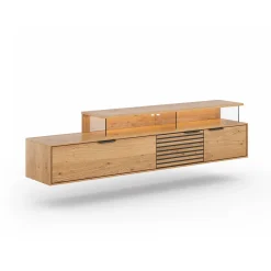 TV Element 200cm 'Verona' Wildeiche massiv