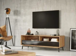 TV Element 160x54cm 'Jannik' Wildeiche massiv