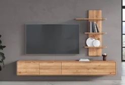 TV Kombination I 220cm "Kent" Wildeiche massiv