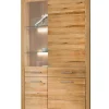 Vitrine Glas links 102x204cm "Dover" Wildeiche geölt WZ-0169
