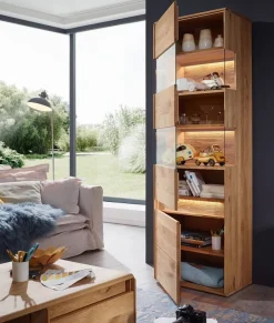 Vitrine links 63x207cm