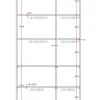 Vitrine 99x198cm "Assuan" Mango & Metall goldfarbig WZ-0462