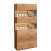 Vitrine 100x202cm "Belfast" Wildeiche massiv